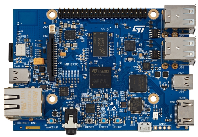 Carte STM32MP157D-DK1 Discovery