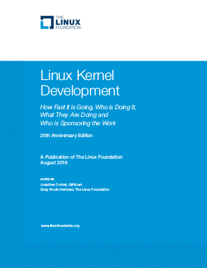 Linux Kernel Development Report 2016