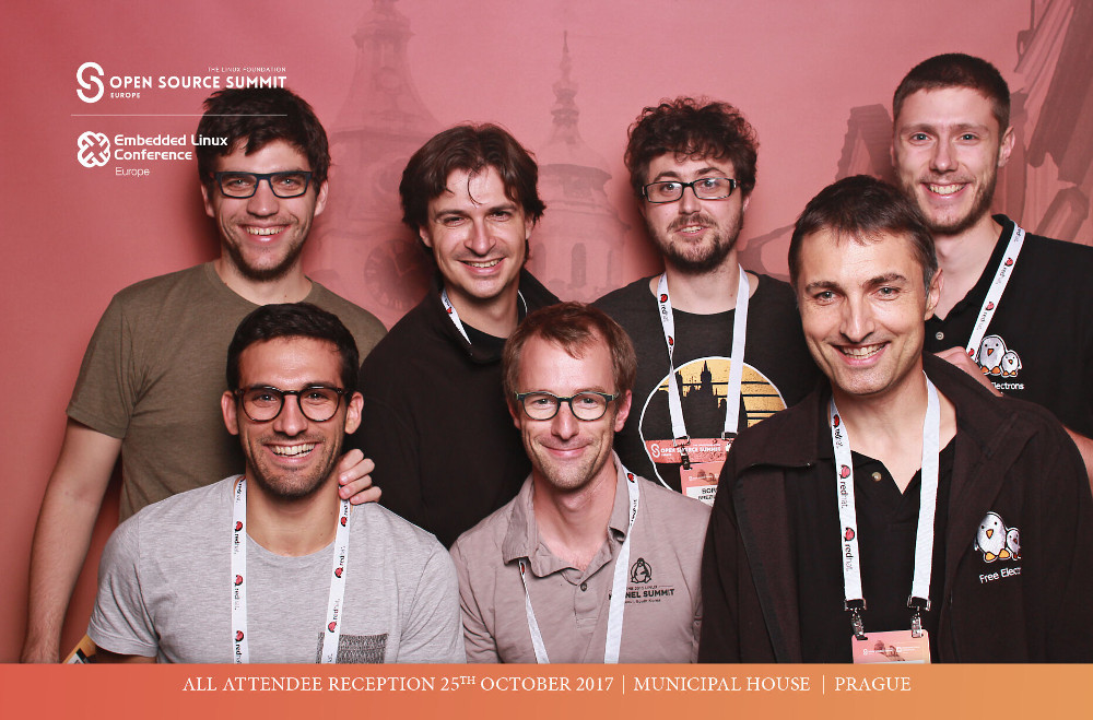 Free Electrons team at the Embedded Linux Conference Europe 2017