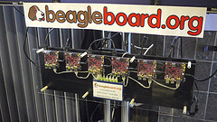 BeagleBoard cluster at FOSDEM