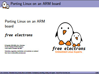 Porting Linux on an ARM board